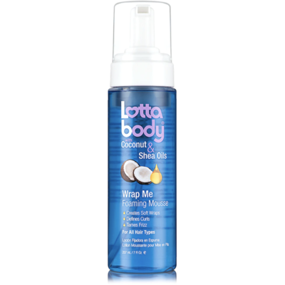 LottaBody With Coconut &amp; Shea Oils Wrap Me Foaming Mousse 7oz