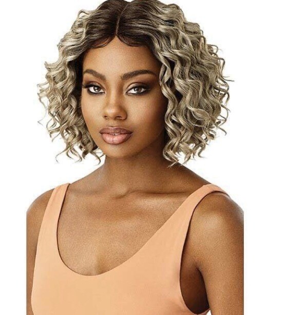Outre Synthetic 5&quot; Deep I-Part Swiss Lace Front Wig - ALLEGRA