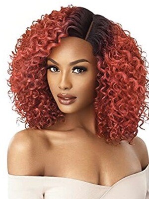 Outre Lace Front Wig 5&quot; Swiss Lace L Part Ambrosia
