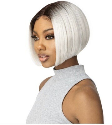 OUTRE SYNTHETIC 5" DEEP I-PART SWISS LACE FRONT WIG - HAVEN
