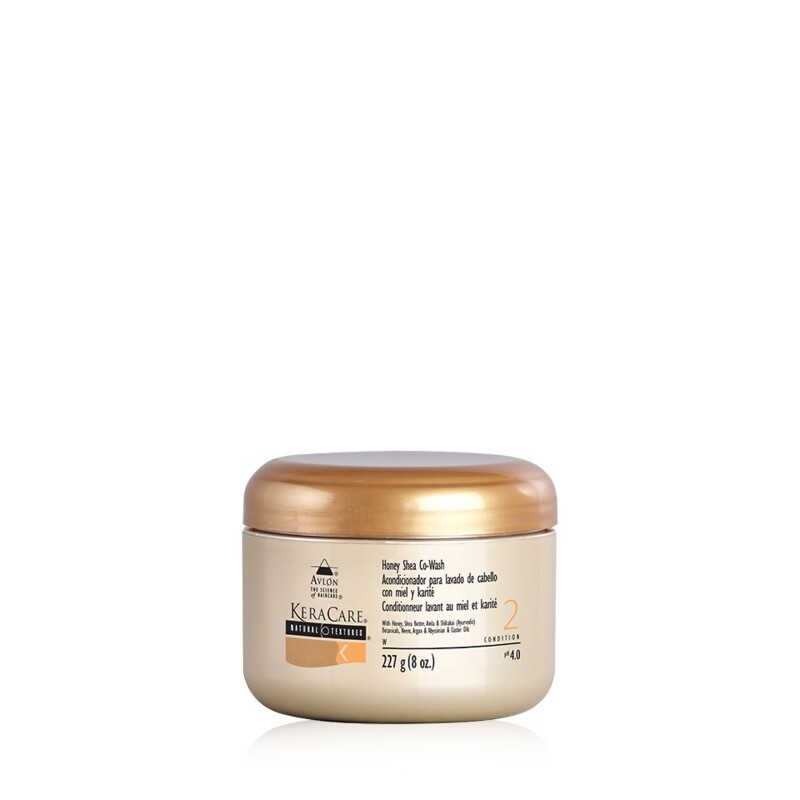 KERACARE NATURAL TEXTURES HONEY SHEA CO-WASH 8OZ