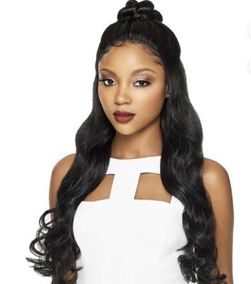 OUTRE PRE-PLUCKED 4-WAY PART SWISS X LACE FRONT WIG - VIXEN ROMANCE CURL