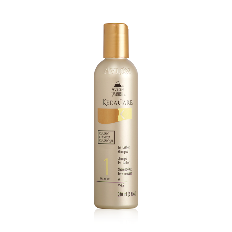 KERACARE 1ST LATHER SHAMPOO (SULFATE-FREE) 8OZ
