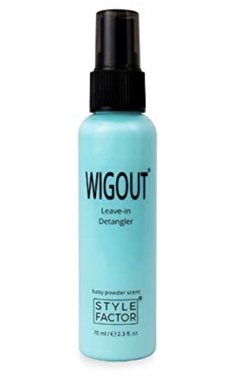 Style Factor Wigout Leave In Detangler Baby Powder Scent 2.3oz