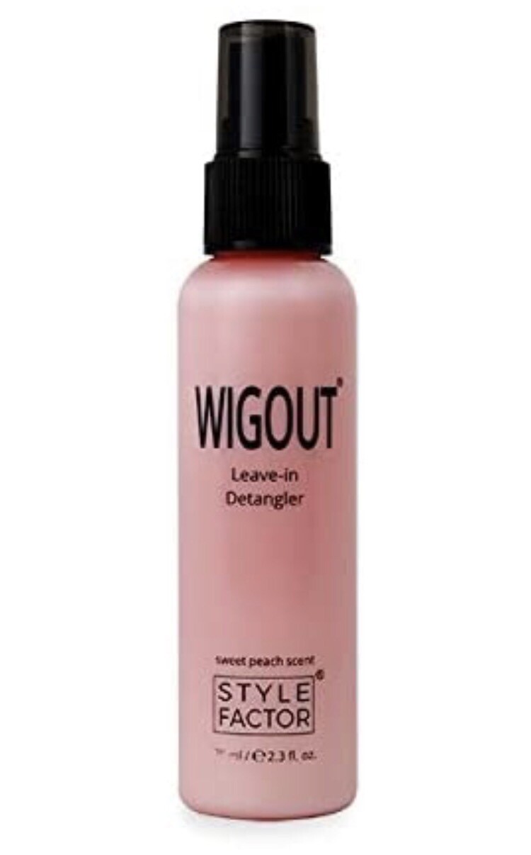 Style Factor Wigout Leave In Detangler Sweet Peach Scent 2.3oz