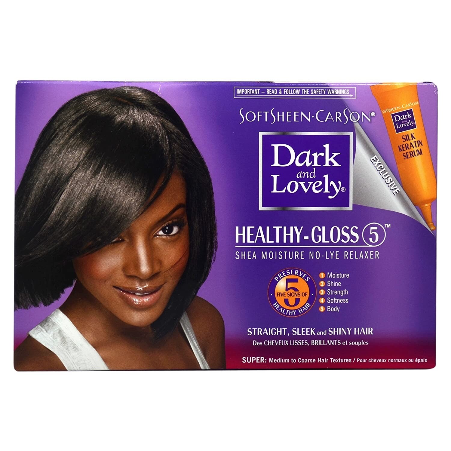 Dark And Lovely Shea Moisture No Lye Relaxer - Super