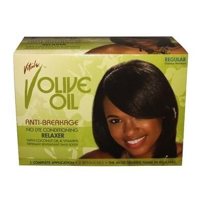Vitale Olive Oil Anti- Breakage No Lue Conditioning Relaxer - Regular
