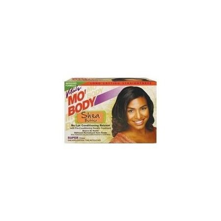 Vitale Mo’ Body Shea Butter No Lye Conditioning Relaxer W/ Pre- Conditioning Keratin Treatment- Super