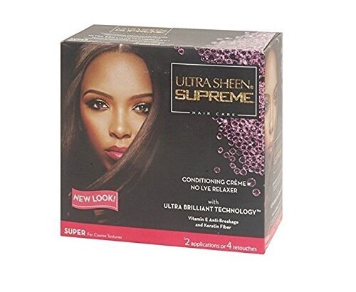 Ultra Sheen Supreme Conditioning No Lye Relaxer - Super