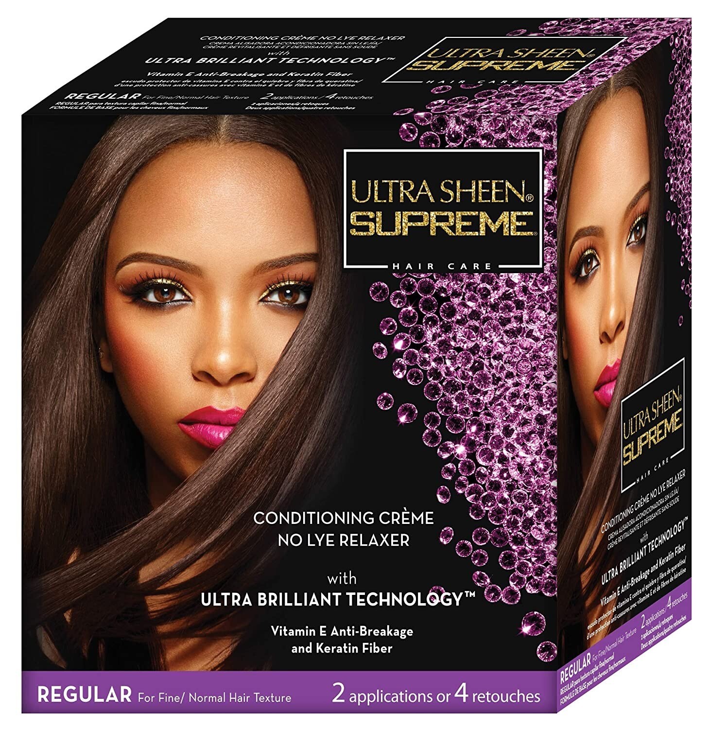 Ultra Sheen Supreme Conditioning No Lye Relaxer - Regular