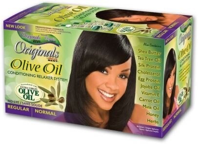 Africa’s Best Originals Olive Oil Conditioning Relaxer System - Regular