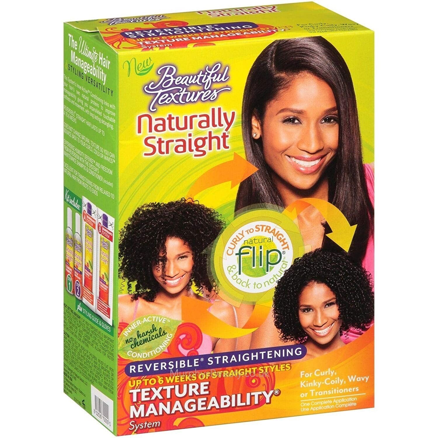 Beautiful Textures Naturally Straight Texturizer Kit
