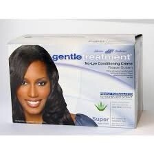 Gentle Treatment No-lye Conditioning Creme Relaxer System -super