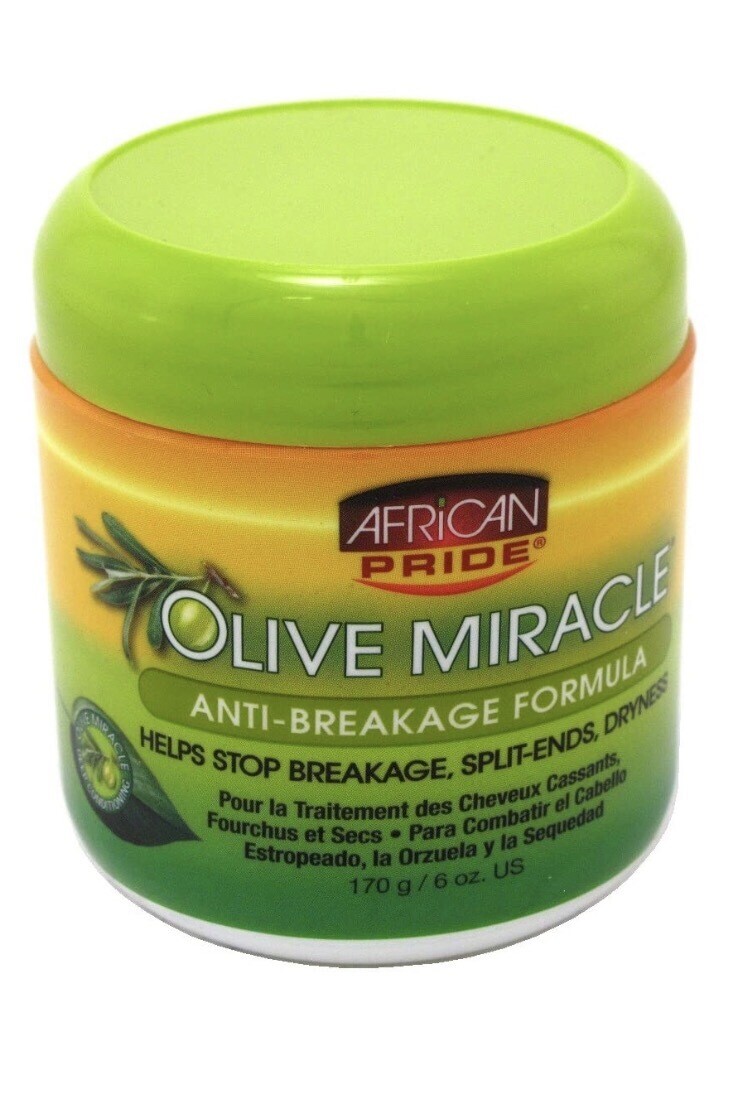 African Pride Olive Miracle Anti-Breakage Formula 6oz