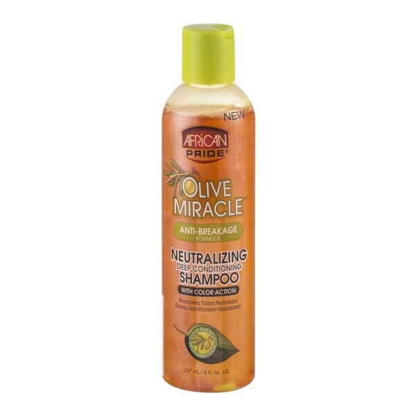 African Pride Olive Miracle Neutralizing Shampoo 8oz