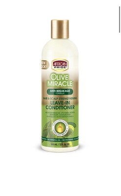 African Pride Olive Miracle Leave In Conditioner 12oz