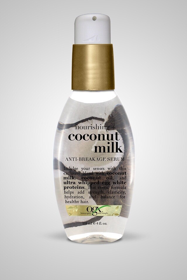 OGX COCONUT MILK ANTI-BREAKAGE SERUM 4oz