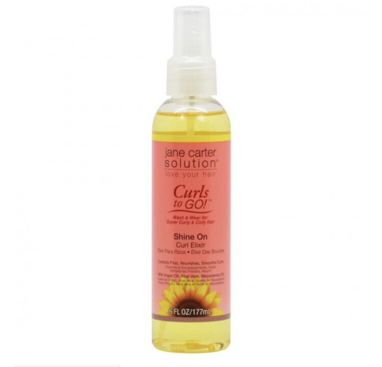 Jane Carter Solution Curls To Go! Shine On Curl Elixir 6oz