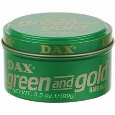 Dax Green And Good Hair Wax Strong Hold Medium Shine