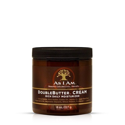 As I Am Double Butter Rich Daily Moisturizer 8oz