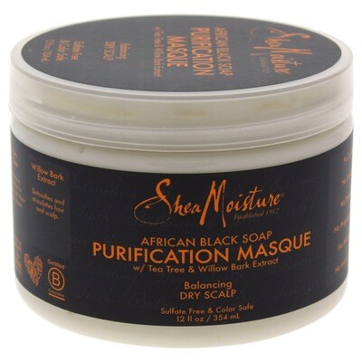 SheaMoisture African Black Soap Purification Masque 12oz