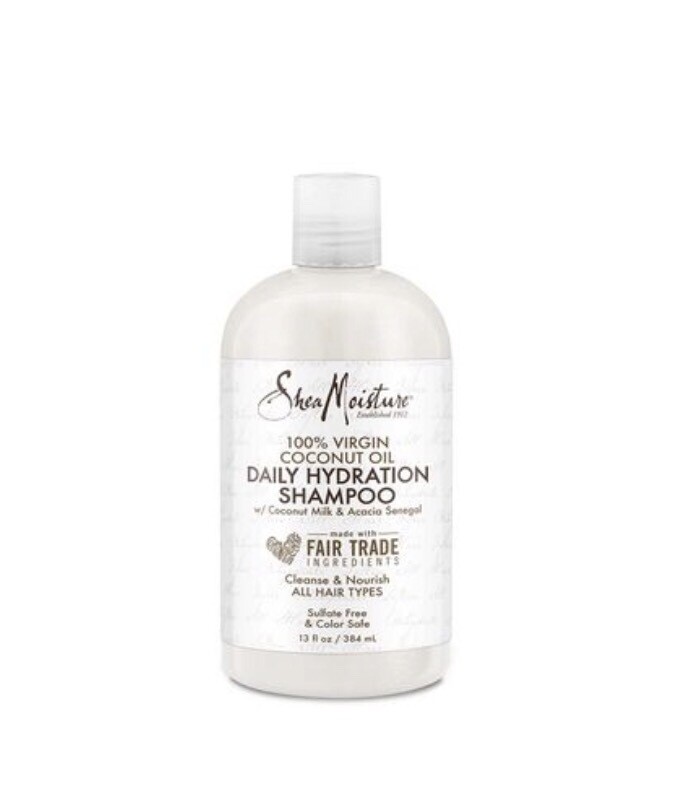 SheaMoisture 100% Virgin Coconut Oil Daily Hydration Shampoo 13oz