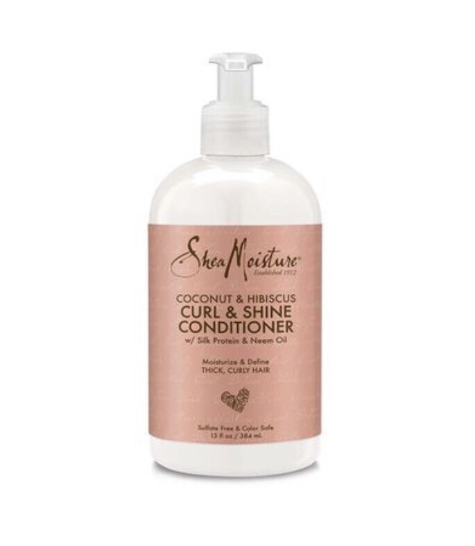 SheaMoisture Coconut &amp; Hibiscus Curl &amp; Shine Conditioner 13oz