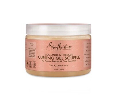 SheaMoisture Coconut &amp; Hibiscus Curling Gel Soufflé 12oz