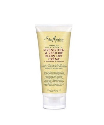 SheaMoisture Jamaican Black Castor Oil Strengthen &amp; Restore Blow Dry Créme 6oz