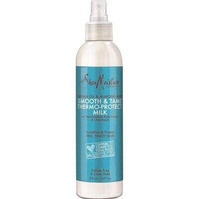 SheaMoisture Argan Oil &amp; Almond Milk Smooth &amp; Tame Thermo-Protect Milk 8oz