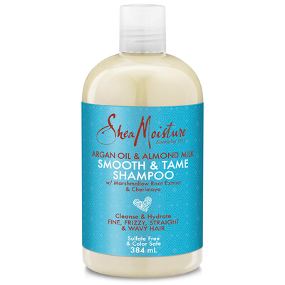 SheaMoisture Argan Oil &amp; Almond Milk Smooth &amp; Tame Shampoo 13oz