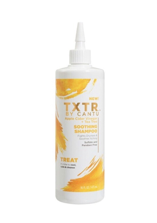 Cantu TXTR Apple Cider Vinegar + Tea Tree Soothing Shampoo 16 oz