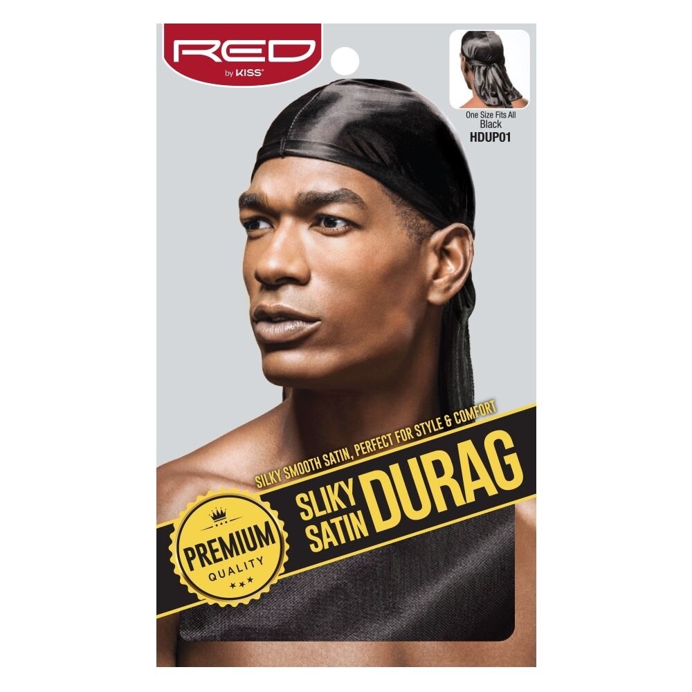 Silky Satin Durag - Black 
