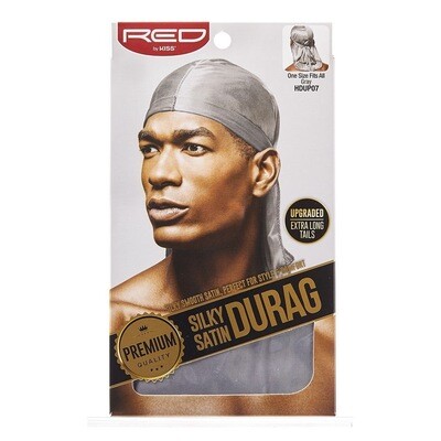 Silky Satin Durag - Gray