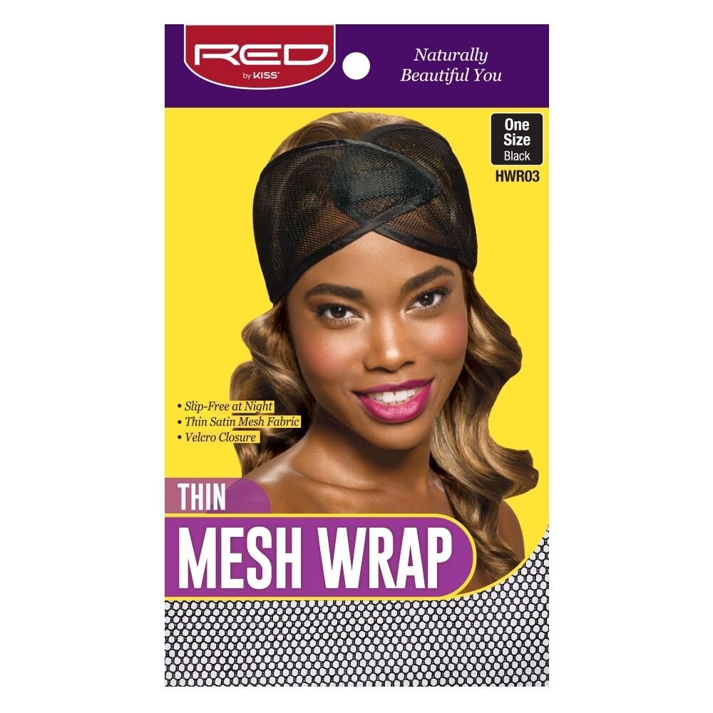 Thin Mesh Wrap, Black