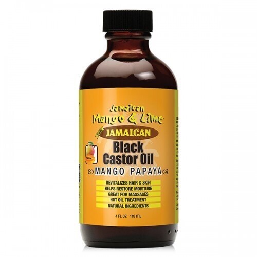 JAMAICAN MANGO &amp; LIME BLACK CASTOR OIL MANGO PAPAYA 4 OZ