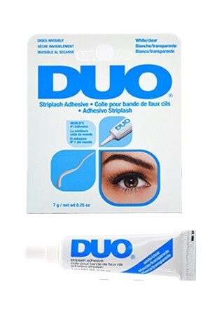 DUO Strip Lash Adhesive Waterproof Eyelashes glue - White/Clear