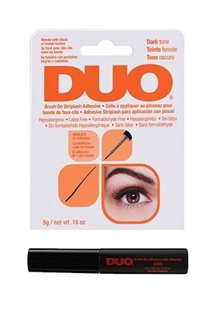 DUO Brush On  StripLash Adhesive Waterproof Eyelashes glue - Dark Tone