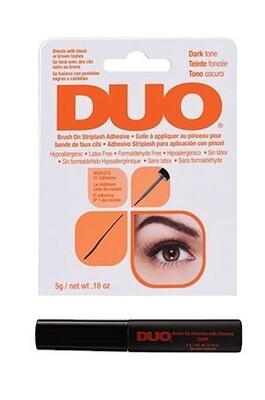 DUO Brush On  StripLash Adhesive Waterproof Eyelashes glue - Dark Tone