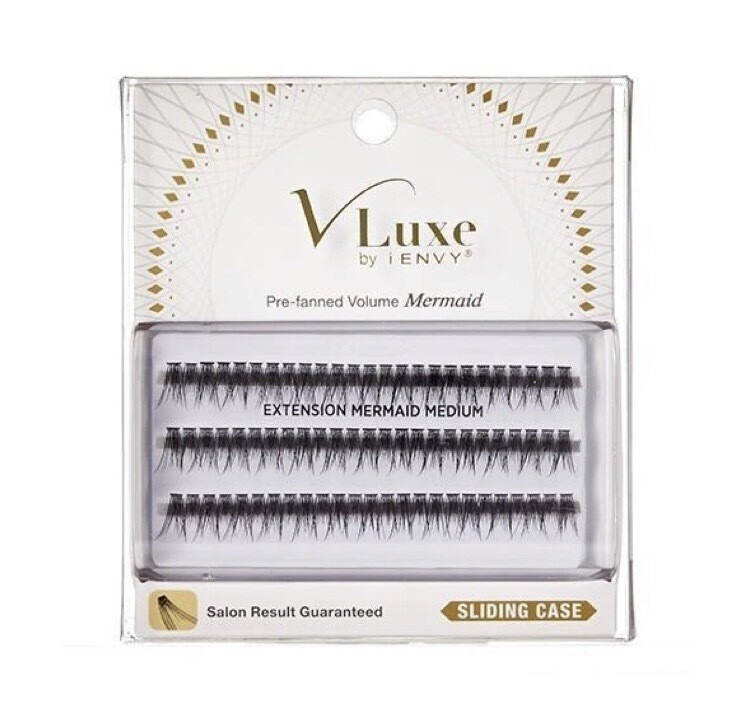 V-Luxe i-ENVY By Kiss Extension Cluster Individual Eyelashes – Mermaid Medium