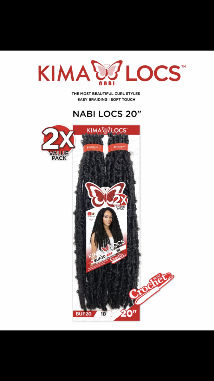 Kima Butterfly Locs 20” (2 Pack Value)