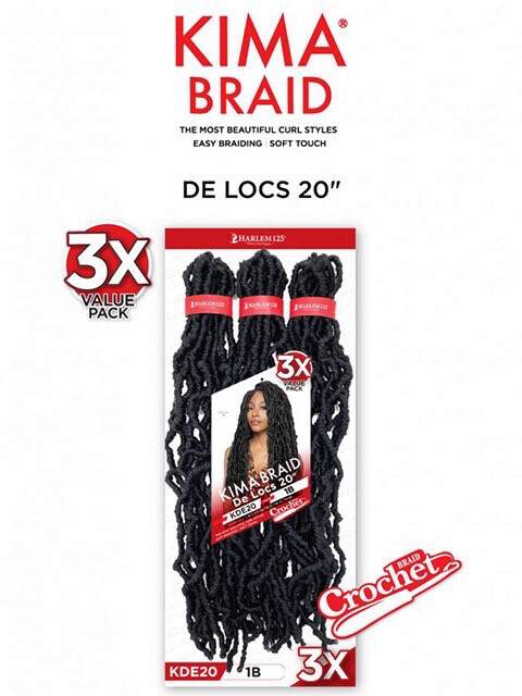 Kima Braid De Locs 20” (3 Pack Value)