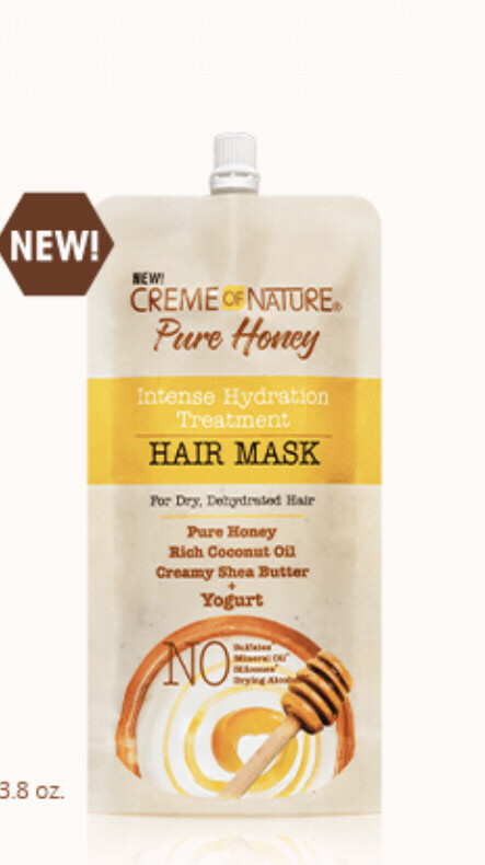 Creme Of Nature Pure Honey Intense Hydration Treatment Hair Mask 3.8oz