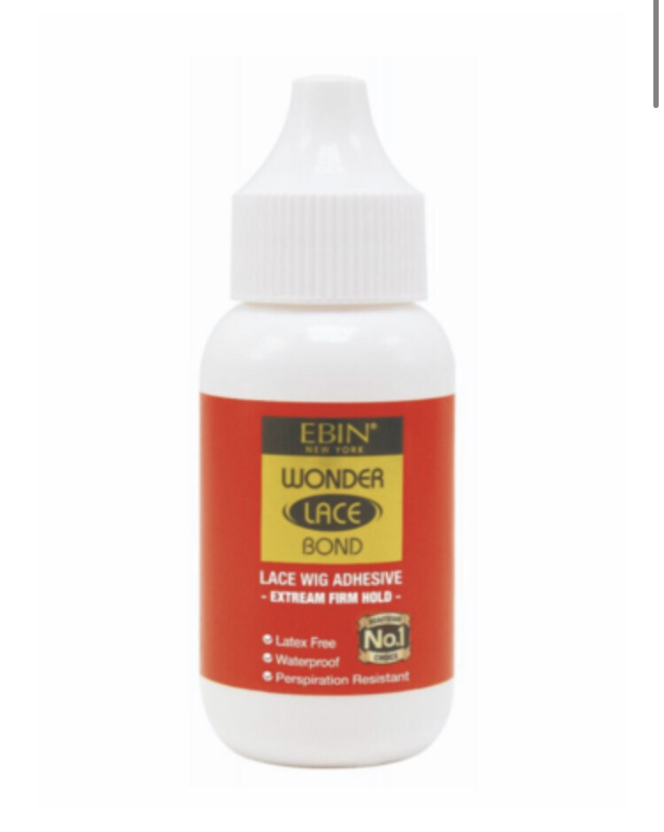 Ebin Wonder Lace Bond Lace Wig Adhesive Extreme Firm Hold 1.18oz
