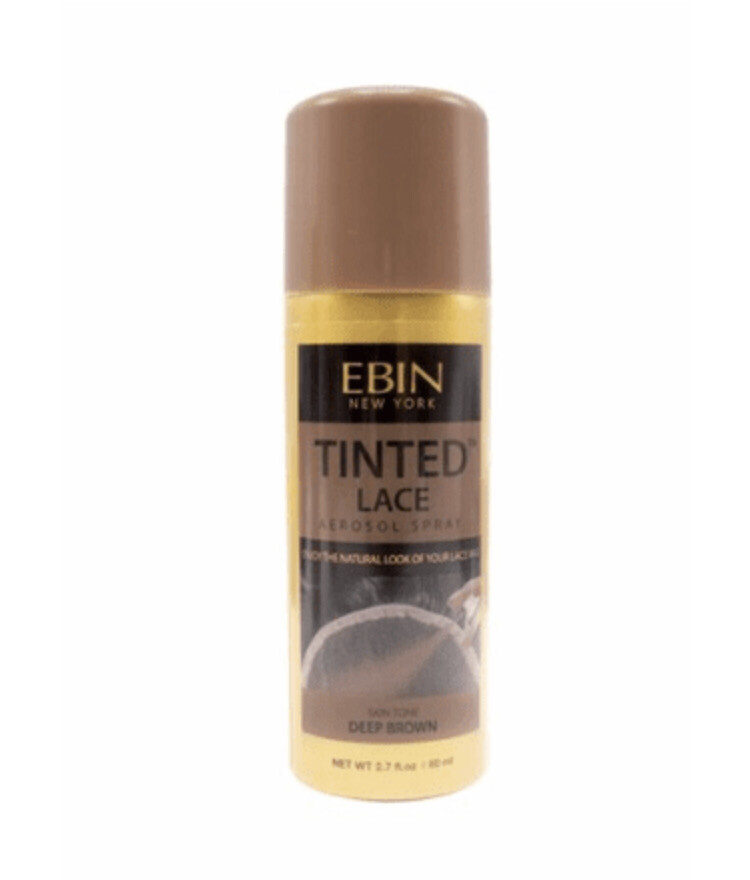 Ebin Tinted Lace Spray Dark Brown 2.7 oz
