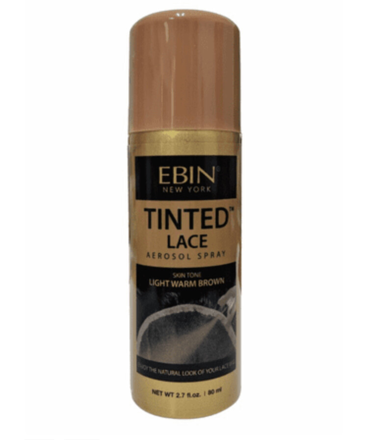 Ebin Tinted Lace Spray Light Brown 2.7 oz