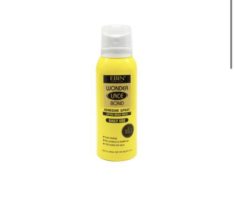 Ebin Lace Bond Adhesive Spray Extra Mega Hold 2.82 oz