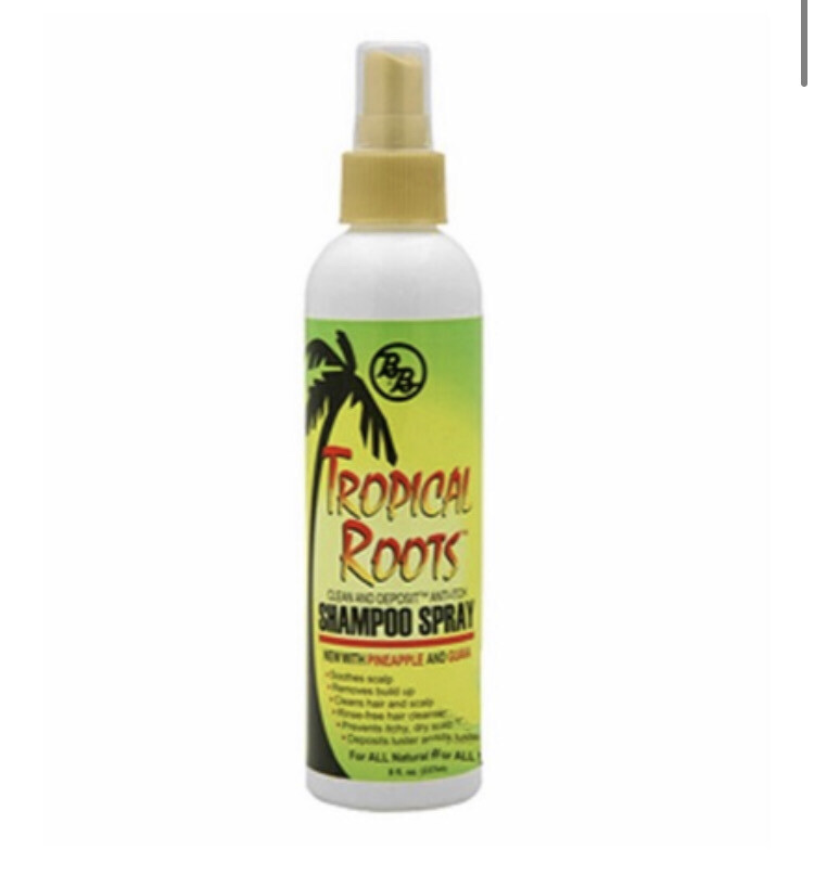 Tropical Roots Shampoo Spray 8 oz