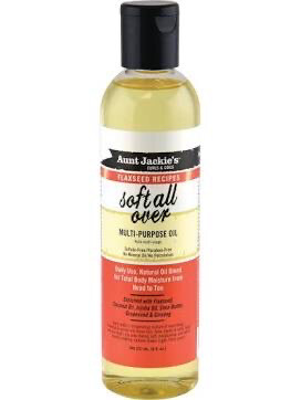 Aunt Jackie&#39;s Soft All Over Multi Purpose Oil 8oz