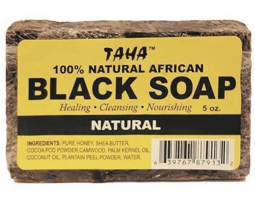 Taha Black Soap (Natural)